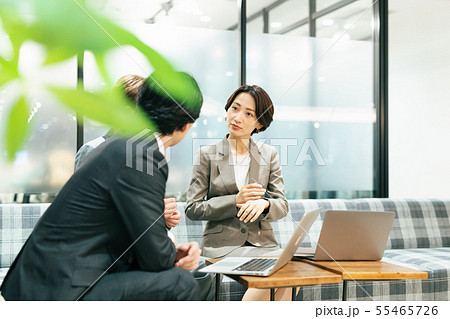 ビジネス 打合せ 商談 55465726