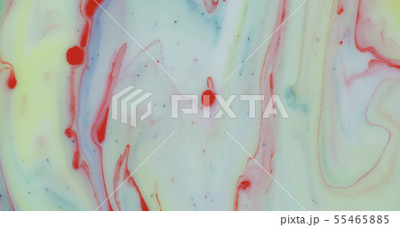 Abstract psychedelic background. Ink in a multicolored liquid 55465885