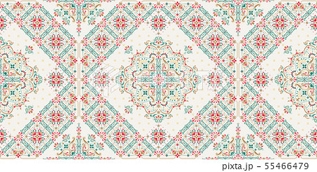 Seamless pattern based on ornament paisley Bandana Print. Vector ornament paisley Bandana Print Seamless pattern based on ornament paisley Bandana Print. Vector ornament paisley Bandana Print 55466479