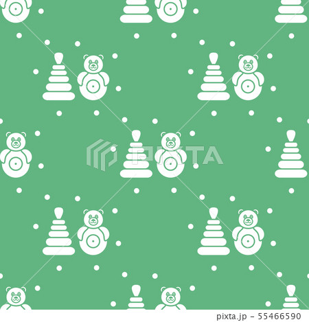 Seamless pattern with children's toys Seamless pattern with children's toys 55466590