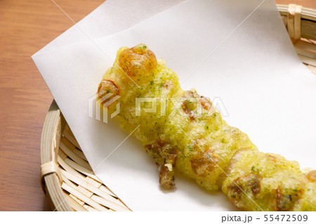 ちくわの磯辺天ぷら。 55472509