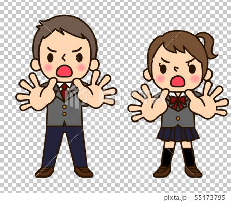 男女學生服裝停止 男女學生服裝停止 55473795