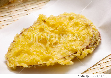 さつまいもの天ぷら。 さつまいもの天ぷら。 55474306