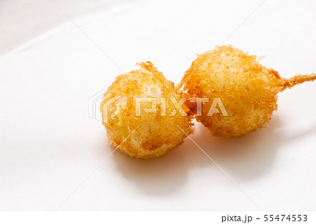 串カツ(串揚げ)・うずら卵 串カツ(串揚げ)・うずら卵 55474553