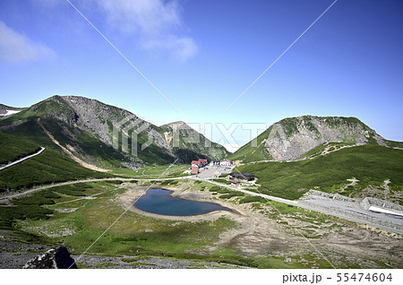 夏の乗鞍岳（撮影地：乗鞍岳、畳平　大黒岳） 55474604