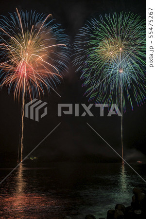 【湯河原温泉海上花火大会】 55475267