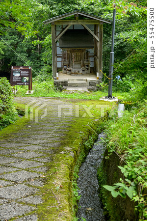 小安峡 不動滝入口 秋田県 小安峡 不動滝入口 秋田県 55475500