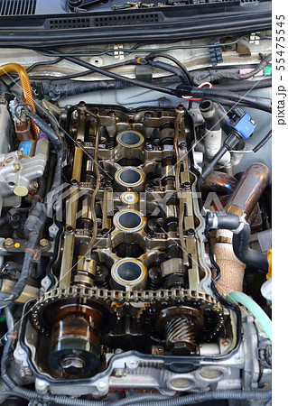 エンジン　オーバーホール　分解　整備　点検　自動車　修理　計測　検査　車検　オイル交換　メンテナンス 55475545