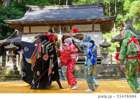 上野の獅子舞 獅子 天狗 お多福(和歌山県指定 無形民俗文化財 富里 春日神社) 上野の獅子舞 獅子 天狗 お多福(和歌山県指定 無形民俗文化財 富里 春日神社) 55476984