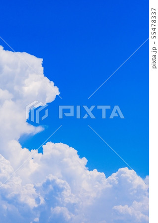 夏の清々しい青空 夏の清々しい青空 55478337