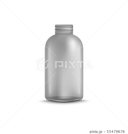 Cosmetic bottle for liquid products 3d vector mockup illustration isolated. 55479676