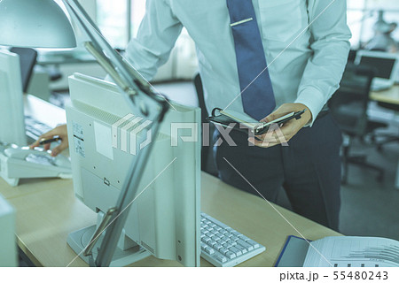 ビジネスシーン ビジネスシーン 55480243