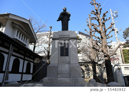 泉岳寺　大石内蔵助銅像 55483932