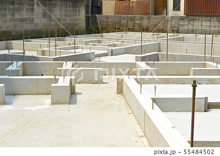 戸建住宅 基礎工事 戸建住宅 基礎工事 55484502