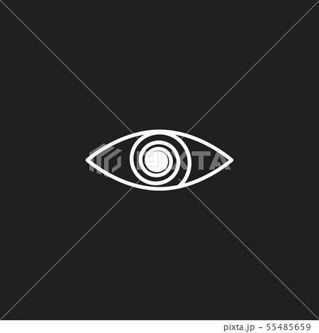 Line mystical eye icon Line mystical eye icon 55485659