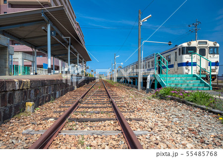 西戸崎駅:線路の終わり 西戸崎駅:線路の終わり 55485768