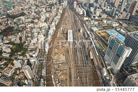 建設中の高輪ゲートウェイ駅 55485777