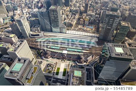 空からの東京駅 空からの東京駅 55485789