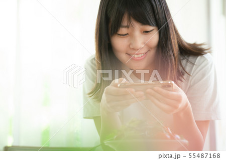 料理　女性　撮影 55487168