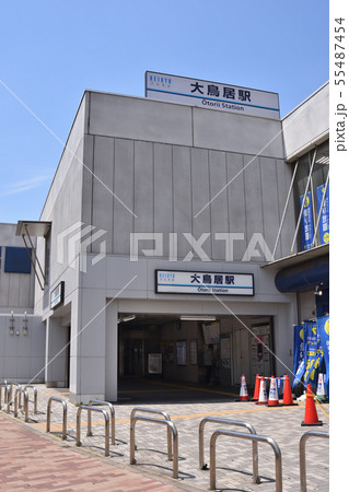 京浜急行空港線の大鳥居駅 京浜急行空港線の大鳥居駅 55487454