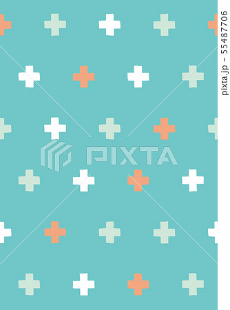 シームレス北欧パターン 55487706