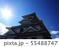 長浜城の天守閣 55488747