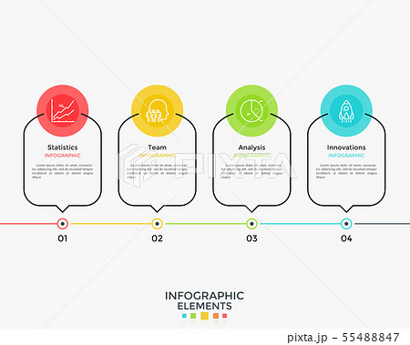 Modern Infographic Template Modern Infographic Template 55488847