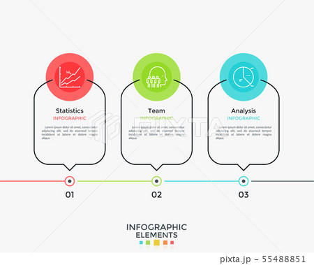 Modern Infographic Template 55488851