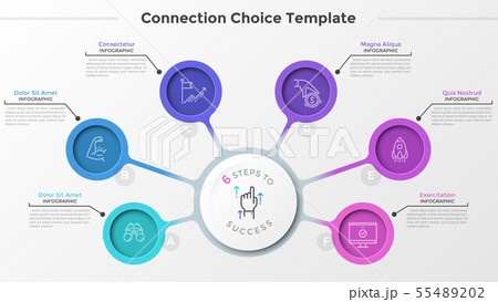 Modern Infographic Template 55489202