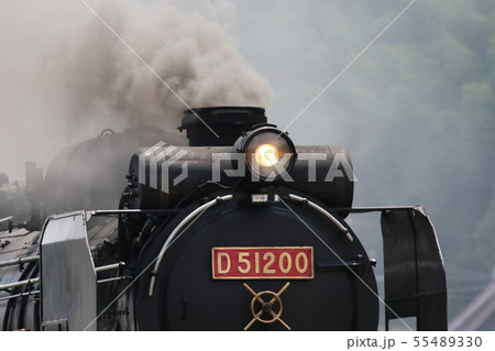 D51 SLやまぐち号　赤プレート 55489330