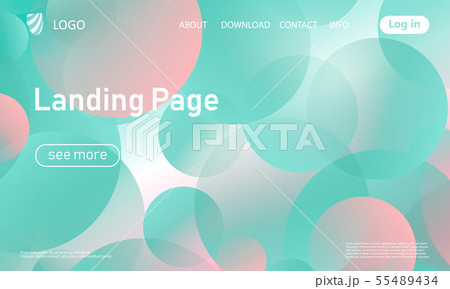 Geometric background. Vector illustration. 55489434