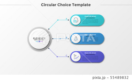 Modern Infographic Template Modern Infographic Template 55489832