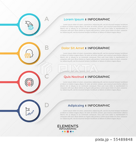 Modern Infographic Template Modern Infographic Template 55489848