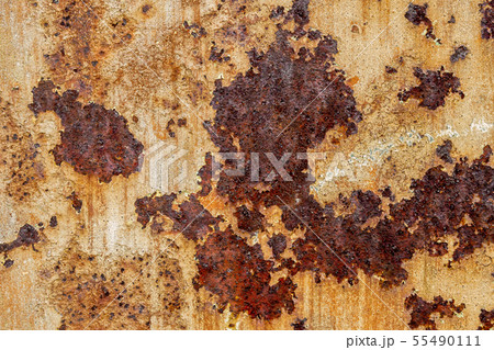 Texture of rusty metal 55490111