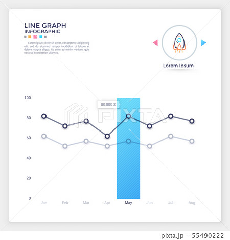 Modern Infographic Template 55490222
