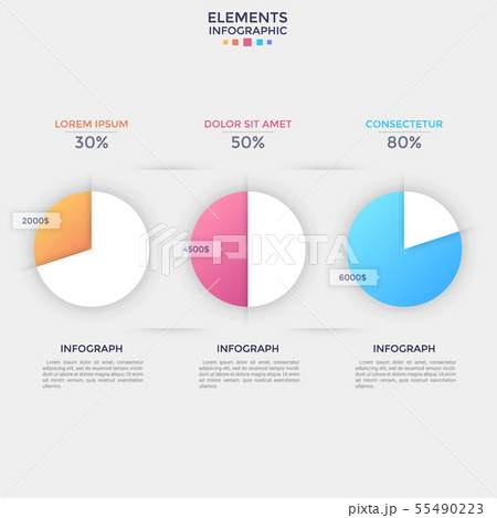 Modern Infographic Template 55490223