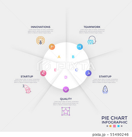 Modern Infographic Template 55490246