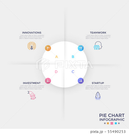 Modern Infographic Template 55490253