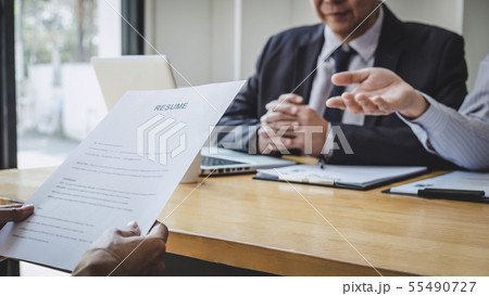 Job interview, Two selection committee manager Job interview, Two selection committee manager 55490727