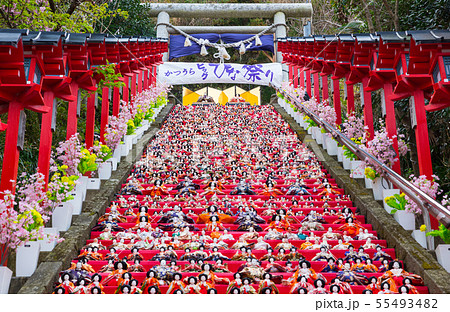 かつうらビッグひな祭り （千葉県勝浦市 遠見岬神社） 2019年2月の写真 