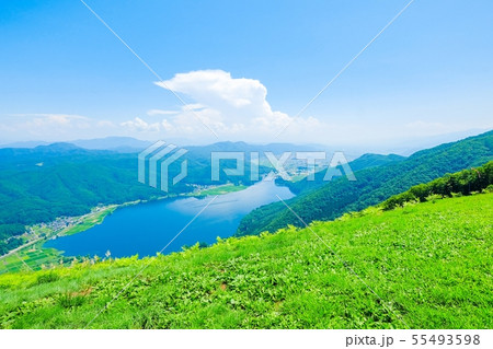 木崎湖・夏 55493598