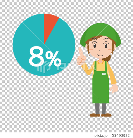 レジ　パート　アルバイト　スーパーマーケット　女性　税率　10% 55493922