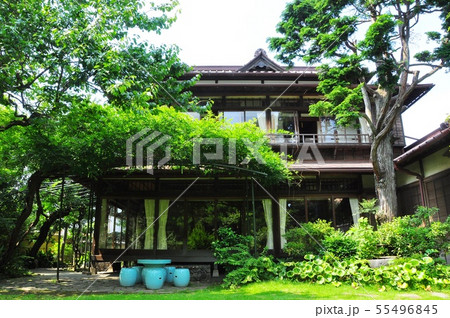 小田原の町並み　白秋童謡館全景 55496845