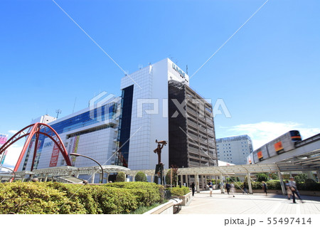 立川駅北口と多摩モノレール 立川市 立川駅北口と多摩モノレール 立川市 55497414