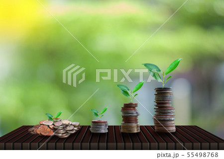 Saving money for growing business and future conce Saving money for growing business and future conce 55498768