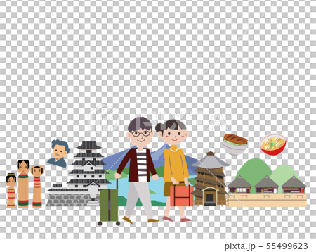 福島　観光　旅行　スポット 55499623