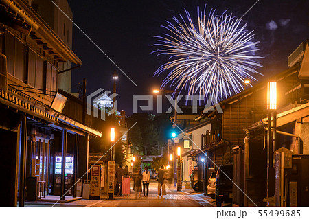 犬山城下町と 木曽川ロングラン花火 犬山城下町と 木曽川ロングラン花火 55499685