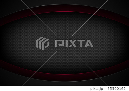 Black abstract background vector with overlapping. 55500162