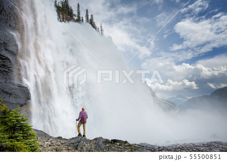 Waterfall in Canada 55500851
