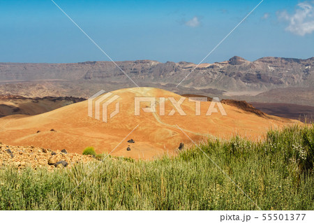 El teide volcano in the canary islands with a blue 55501377